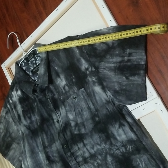 Eighty Eight Platinum Button down shirt, Size - XL, Color - Black W/white slashs - Picture 9 of 9